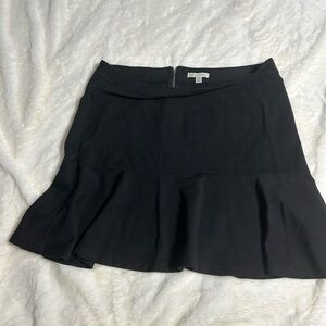 Cato Black Flared Skater Skirt